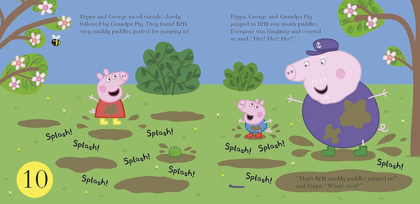 Peppa Pig: Peppa`s Countdown to Bedtime - Paperback