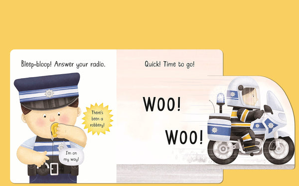 Busy Day: Police Officer: An action play book - Board Book