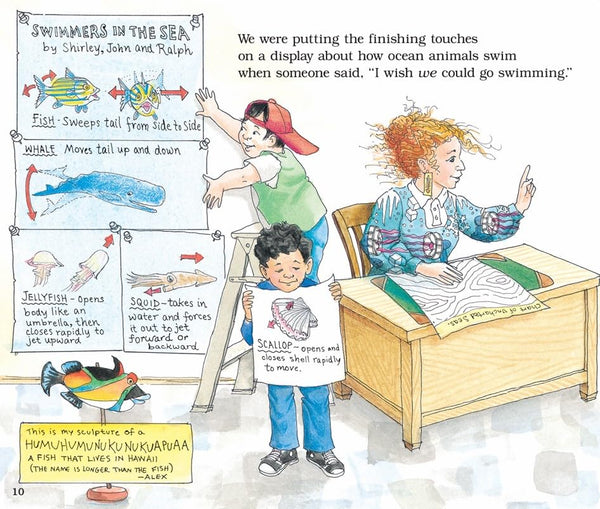 Magic School Bus : On The Ocean Floor - Paperback