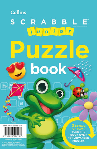 Scrabble Junior Puzzle Book - Paperback