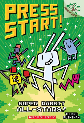Press Start! #8: Super Rabbit All-Stars!: A Branches Book - Paperback