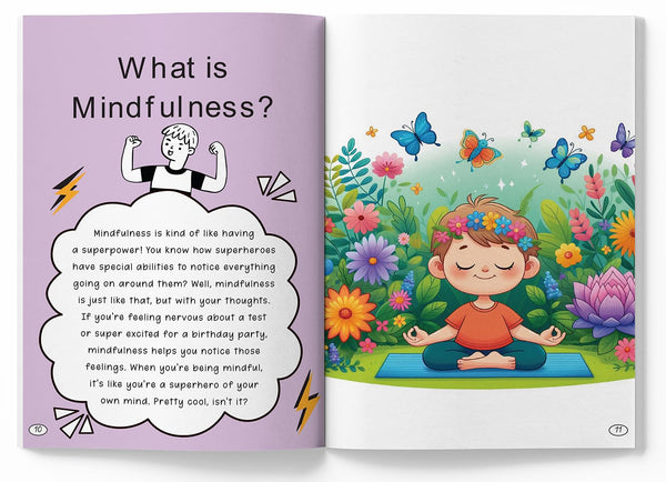 Mindfulness Journal Activity Book for Kids - Paperback