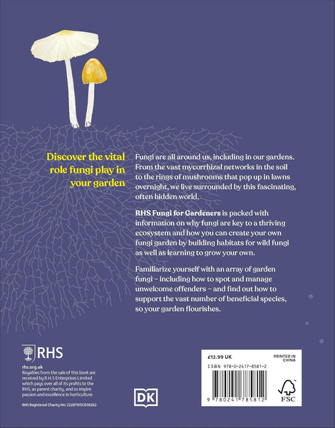 RHS Fungi for Gardeners - Hardback