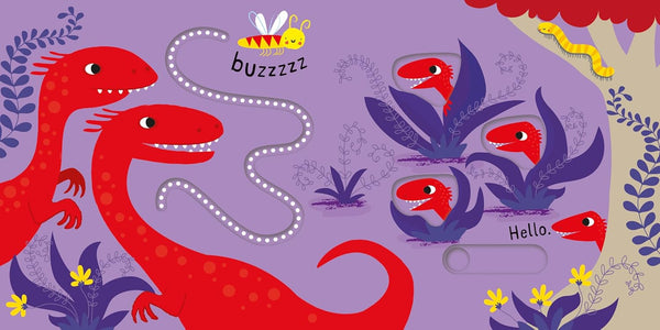 Slide and See Dinosaurs - Board book