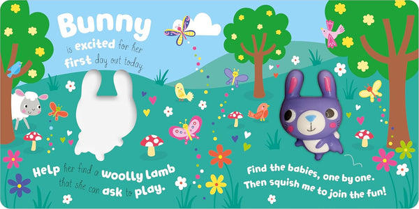 Squish ''N'' Squeeze Bunny! - Board Book