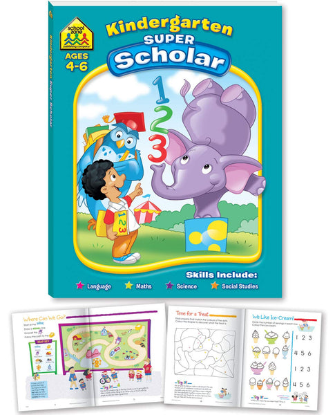Kindergarten Super Scholar - Paperback