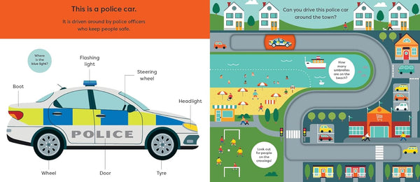 Make Tracks : Emergency - Board book