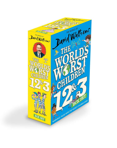 The World Of David Walliams: The World’S Worst Children 1, 2 & 3 Box Set - Paperback