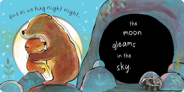 We Hug Night Night - Board book