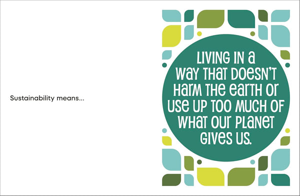 A Kids Book About Sustainability - Hardback