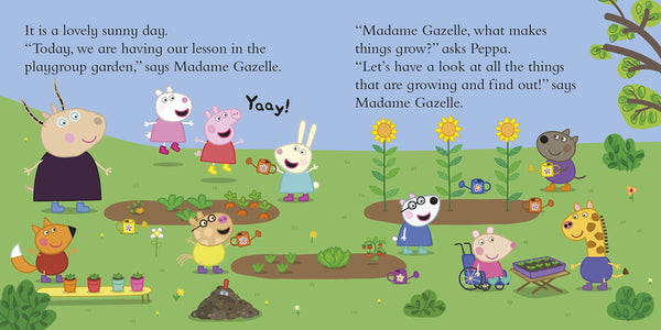 Peppa Pig : Peppa's Playgroup Garden - Board Book