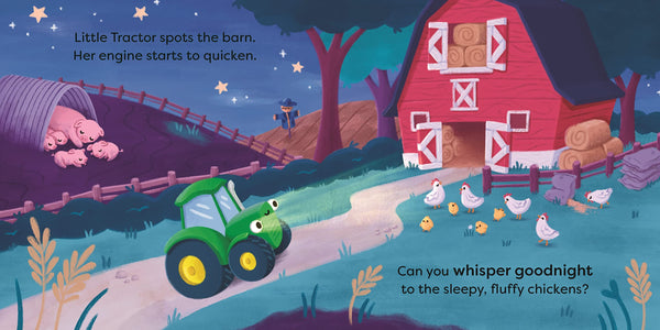 Say Goodnight, Little Tractor: Join in with this sleepy story - Board Book