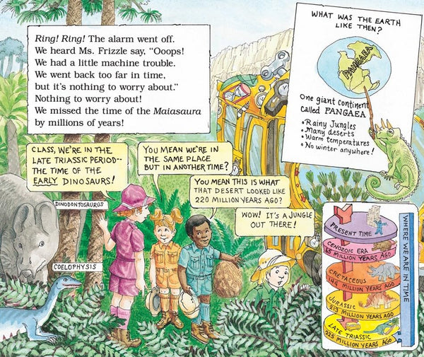 Magic School Bus : In The Time Of The Dinosaurs - Paperback