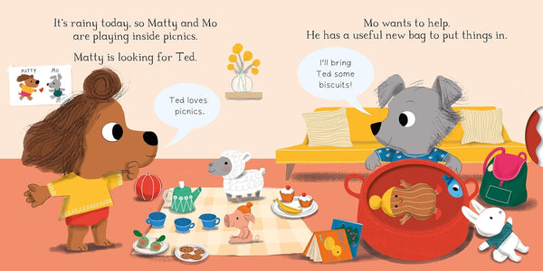 The Lost Teddy - Board book