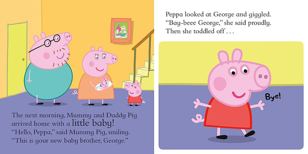 Peppa Pig: Peppa and the New Baby - Board Book