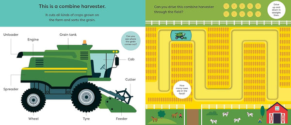 Make Tracks : Farm - Board book