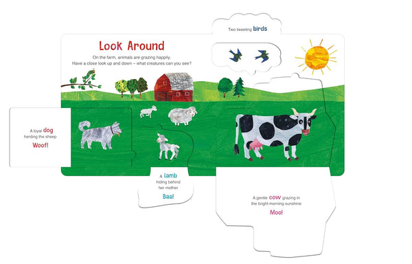 The Very Hungry Caterpillar’s Lift and Learn : Farm - Board book