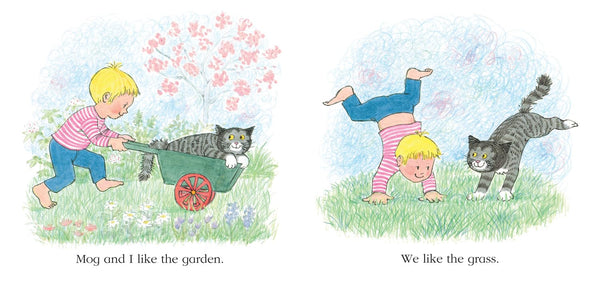 Mog in the Garden - Board book