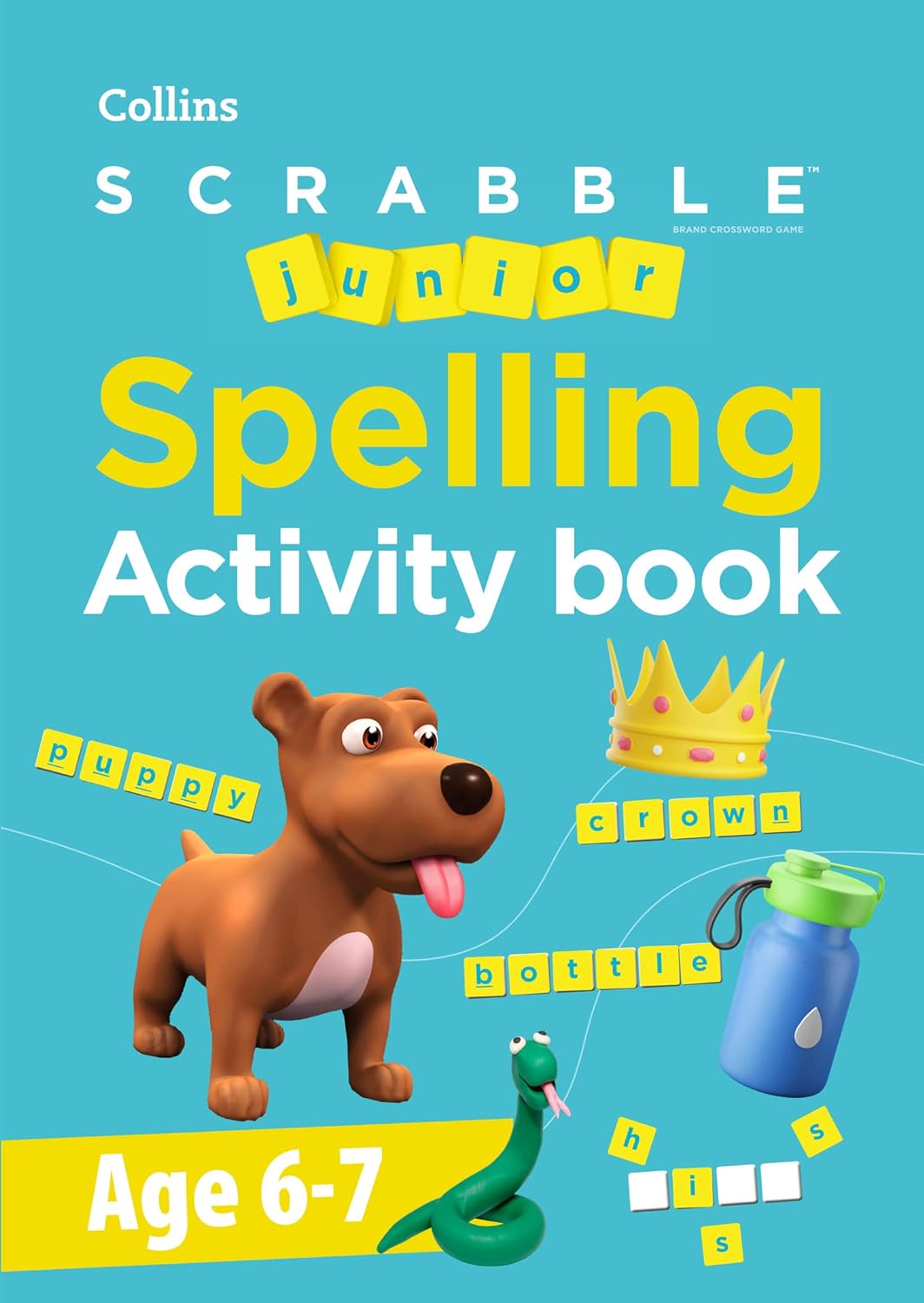Scrabble Junior Spelling Activity Book - Paperback