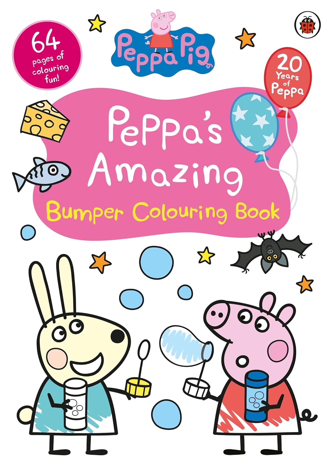 Peppa Pig : Peppa’s Amazing Bumper Colouring Book - Paperback