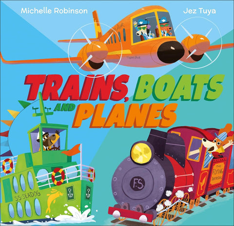 Trains,Boats And Planes - Hardback