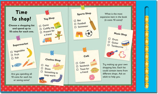 Little Shopper: A brand new illustrated book for 2025, helping children learn about money, spending and saving