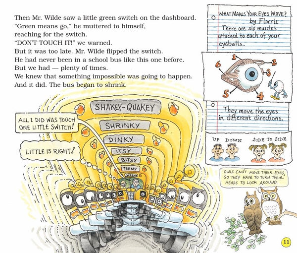 Magic School Bus : Explores The Senses - Paperback