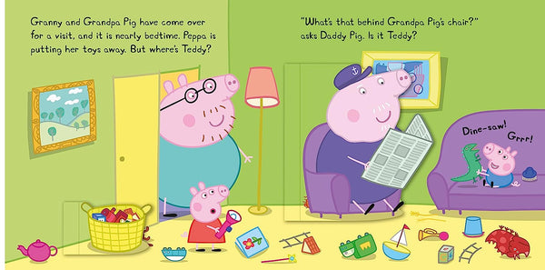 Peppa Pig: Find Teddy Before Bedtime - Board Book