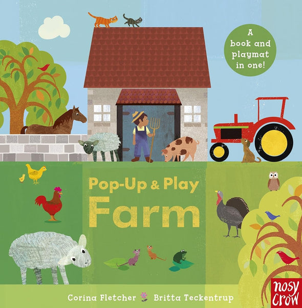 Pop-Up And Play: Farm - Board book
