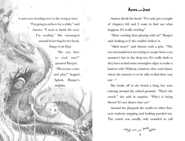 Mermaid Academy : Aurora and Jewel - Paperback