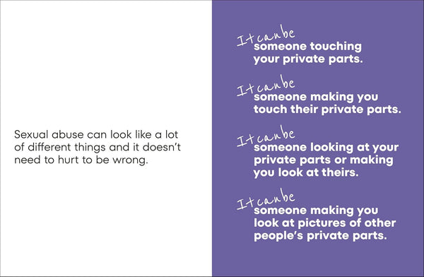 A Kids Book About Sexual Abuse - Hardback