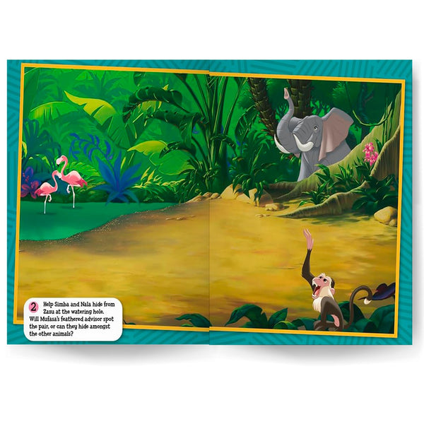 Disney Classics : Sticker Scenes Book | Stickers and Activities Book for 6 to 8 Year Old - Paperback