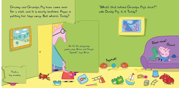 Peppa Pig: Find Teddy Before Bedtime - Board Book