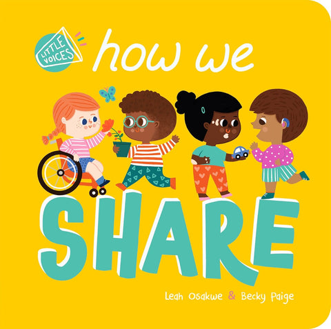 How We Share - Board book