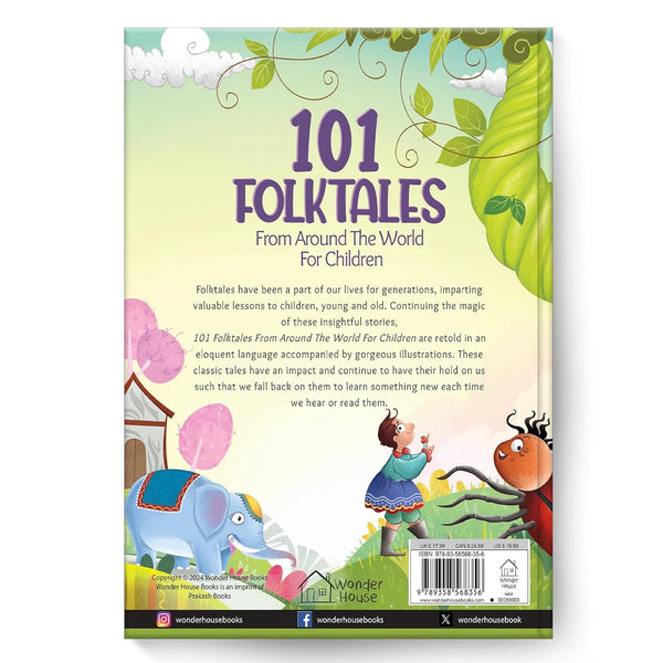 101 Folktales From Around The World For Children - Hardback
