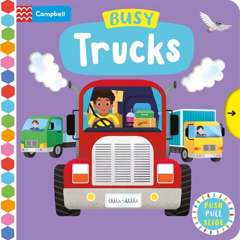 Busy Trucks - Board book