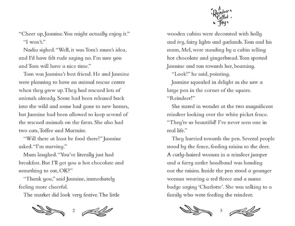 A Reindeer Called Joy (The Jasmine Green Series) - Paperback