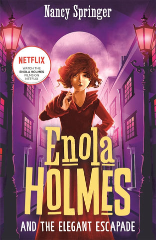 Enola Holmes #8 : Enola Holmes and The Elegant Escapade - Paperback
