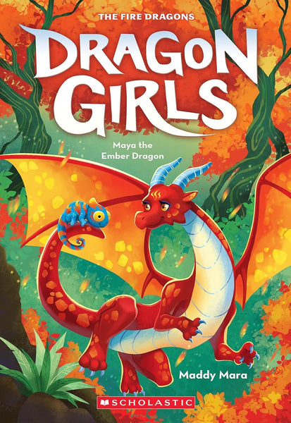 Dragon Girls #18 : Maya The Ember Dragon - Paperback