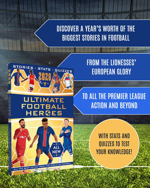 Ultimate Football Heroes 2026 - Paperback