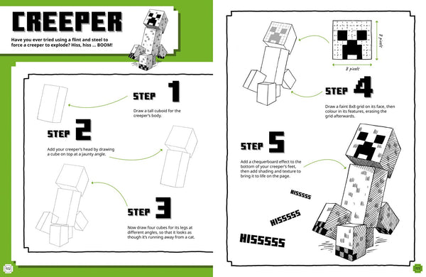 Minecraft How To Draw - Paperback
