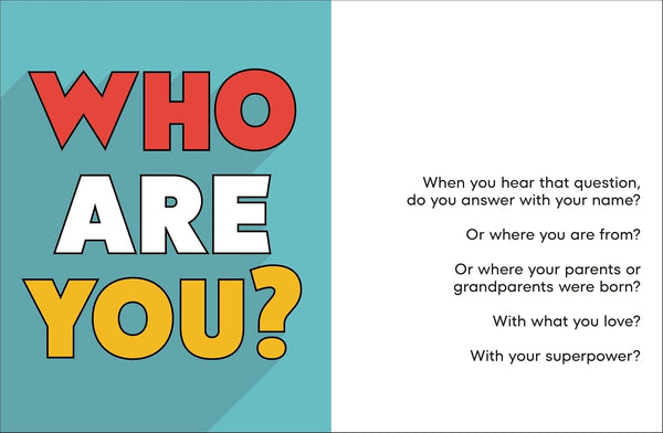 A Kids Book About Identity - Hardback