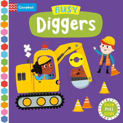 Busy Diggers - Board book