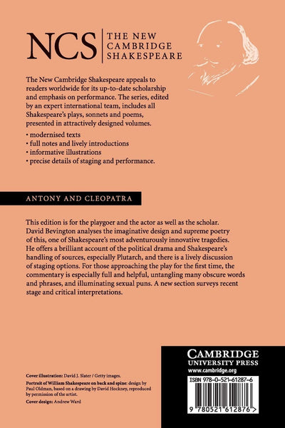 Antony And Cleopatra (The New Cambridge Shakespeare) - Paperback