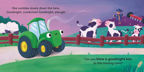 Say Goodnight, Little Tractor: Join in with this sleepy story - Board Book