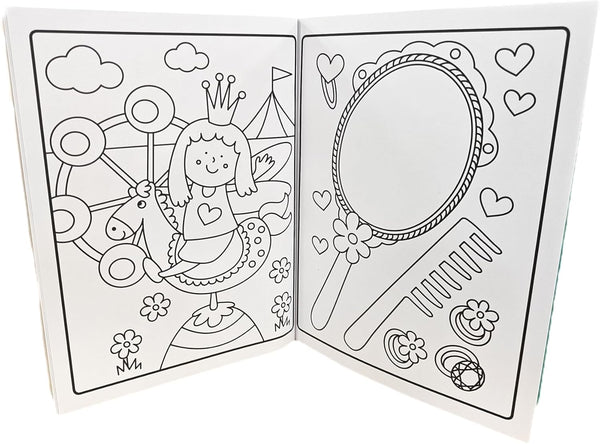 Colouring Books Sticker And Colour - Paperback