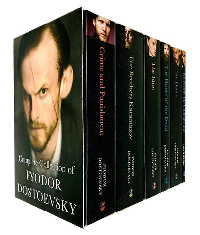 Complete Collection Of Fyodor Dostoevsky 6 Books Box Set - Paperback