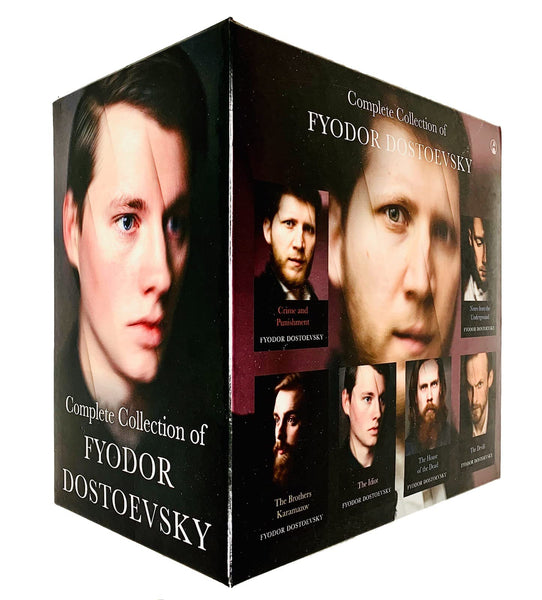 Complete Collection Of Fyodor Dostoevsky 6 Books Box Set - Paperback