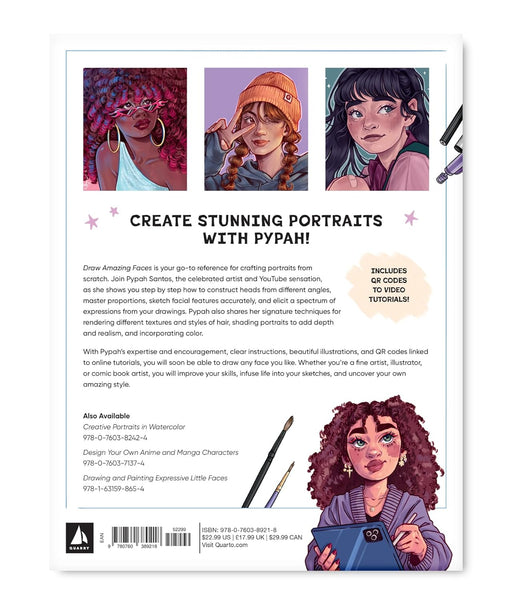 Draw Amazing Faces - Paperback