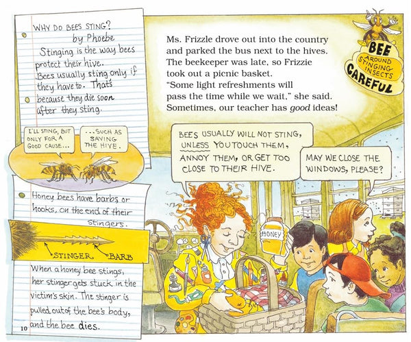 Magic School Bus : Inside A Beehive - Paperback